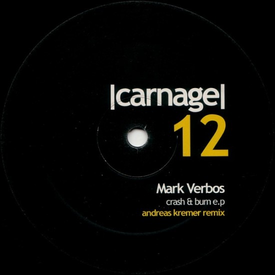 MARK VERBOS – CRASH & BURN E.P. (12" Vinil)