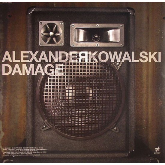 Alexander Kowalski – Damage EP (incl. D_func remix) – DIFB 1093 T (12" Vinyl)