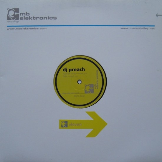 DJ Preach – Against Winter (incl. Marco Bailey & Tom Hades, Filterheadz remix) – MBELEK011 (12" Vinyl)