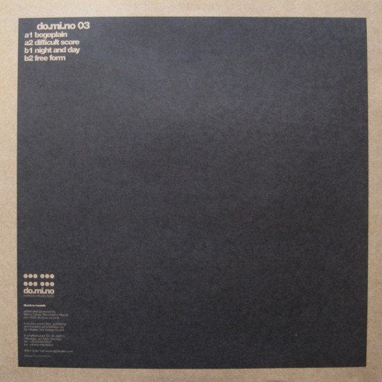 Marco Carola – do.mi.no 03 – do.mi.no 03 (12" Vinyl)