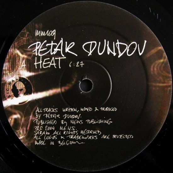 Petar Dundov – Heat – MM 109 (12" Vinyl)