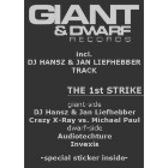 Various – The 1st Strike – GAD 001 (12" Vinyl)
