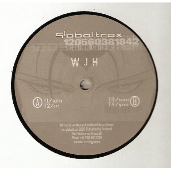 WJH – Ichi – GT 004 (12" Vinyl)
