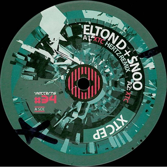 Elton D & Snoo – XTC EP – 12" Vinyl