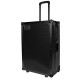 UDG Ultimate Flight Case Scratch Black Plus Trolley Plus Wheels