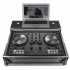 UDG Ultimate Flight Case NI Traktor Kontrol S2 MK3 Silver Plus Laptop Shelf
