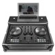 UDG Ultimate Flight Case NI Traktor Kontrol S2 MK3 Silver Plus Laptop Shelf