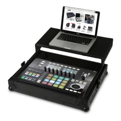 UDG Ultimate Flight Case NI Maschine Studio Black Plus (Laptop Shelf)