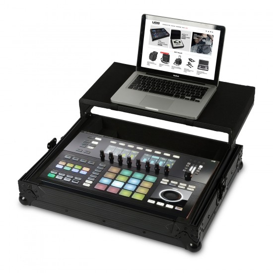 UDG Ultimate Flight Case NI Maschine Studio Black Plus (Laptop Shelf)