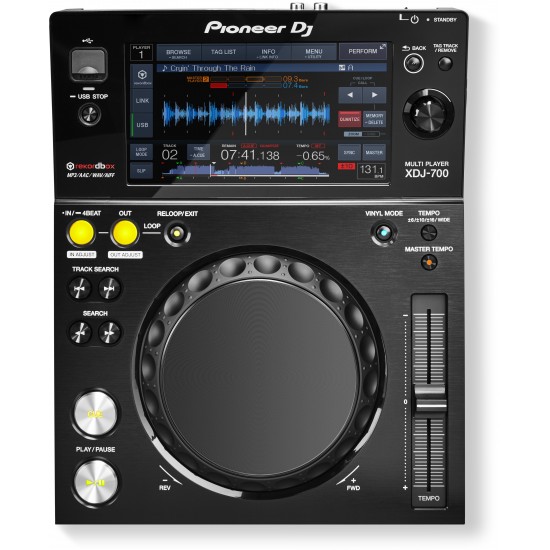 PIONEER DJ  XDJ-700 Rekordbox-Ready Compact Digital Deck